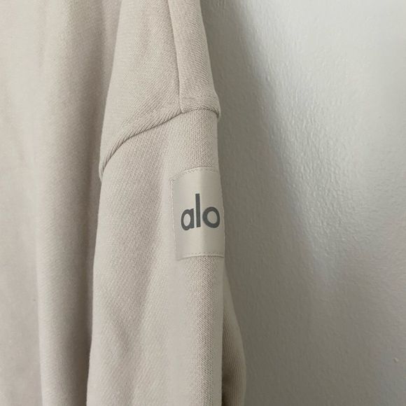 Alo Yoga Crewneck Sweater in Oatmeal - Picture 2 of 4